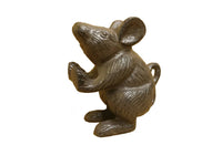 Set of 2 - Cast Iron Mouse Book Ends 5"