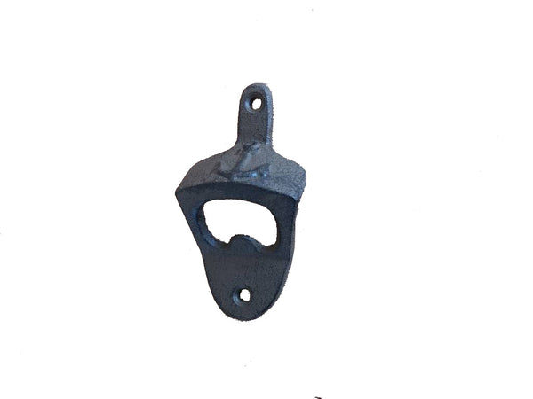 Cast Iron Wall Mounted Anchor Bottle Opener 3"