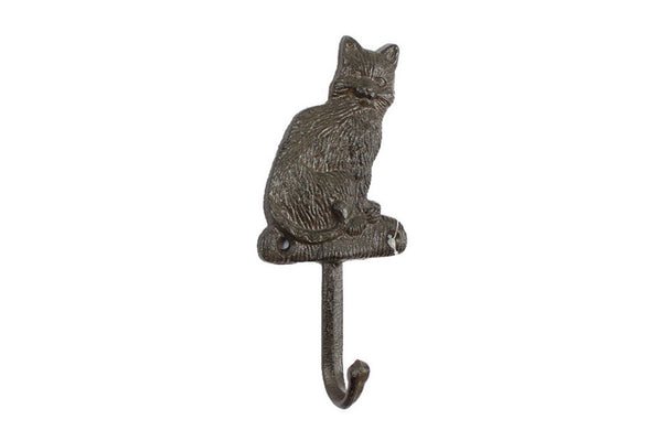 Cast Iron Cat Hook 7"