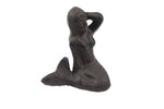 Cast Iron Sitting Mermaid 3"