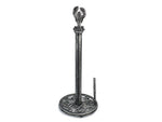 Antique Silver Cast Iron Lobster Paper Towel Holder 16"