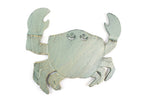 Antique Seaworn Bronze Cast Iron Crab Trivet 11"