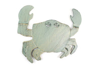 Antique Seaworn Bronze Cast Iron Crab Trivet 11"