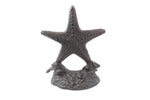 Cast Iron Starfish Door Stopper 11"