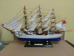 Wooden Christian Radich Limited Model Tall Ship 28"