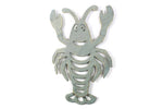 Antique Seaworn Bronze Cast Iron Lobster Trivet 11"