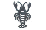 Seaworn Blue Cast Iron Lobster Trivet 11"