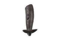 Cast Iron Whale Hook 6"