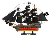 Wooden Thomas Tew's Amity Black Sails Limited Model Pirate Ship 26"