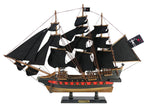 Wooden Blackbeard's Queen Anne's Revenge Black Sails Limited Model Pirate Ship 26"