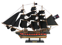 Wooden Blackbeard's Queen Anne's Revenge Black Sails Limited Model Pirate Ship 26"